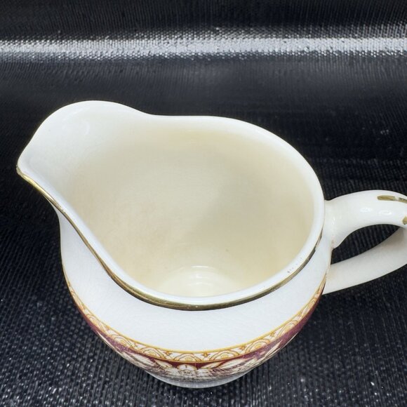 Antique Midwinter Pottery Burslem England Porcelon Porcelain Pitcher Creamer VTG - Picture 12 of 12